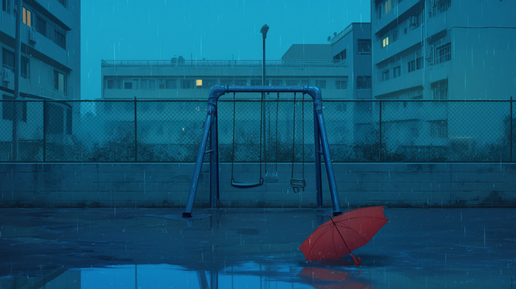 雨の日の怪談